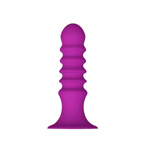 n10974-ribbed-silicone-dildo-with-suction-cup-1