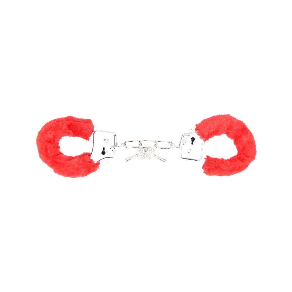 n11851-bound-to-play-heavy-duty-furry-handcuffs-red-1