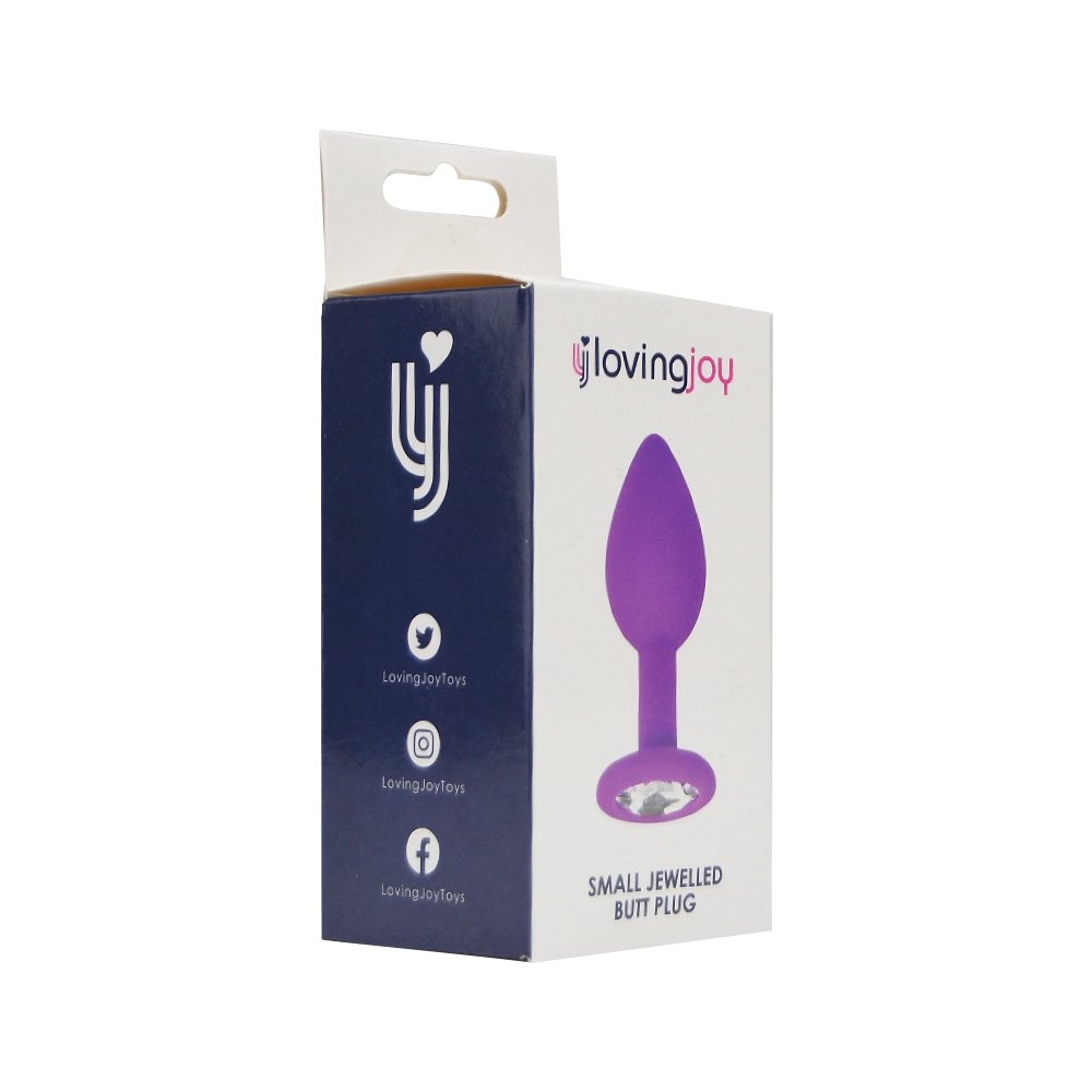 n11237-loving-joy-jewelled-silicone-butt-plug-purple-small-pkg-1